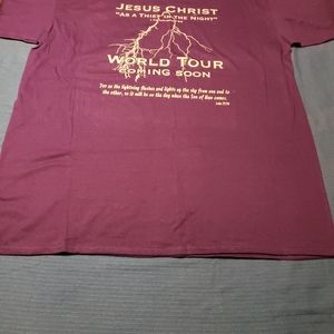 Jesus Christ As A Theif In The Night Tshirt 2x